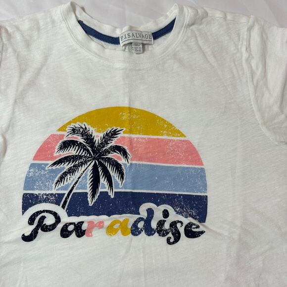 Pj salvage white graphic tee - Picture 4 of 5